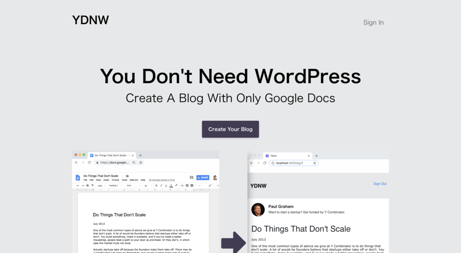You Don't Need WordPress