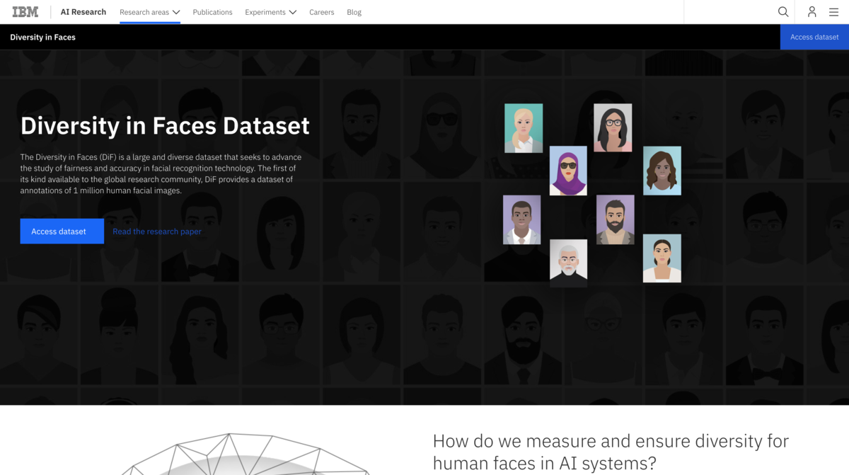 Diversity in Faces