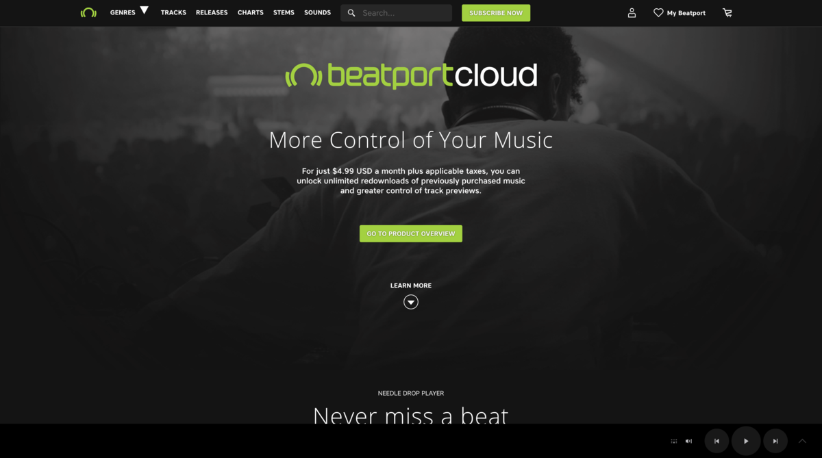 Beatport Cloud