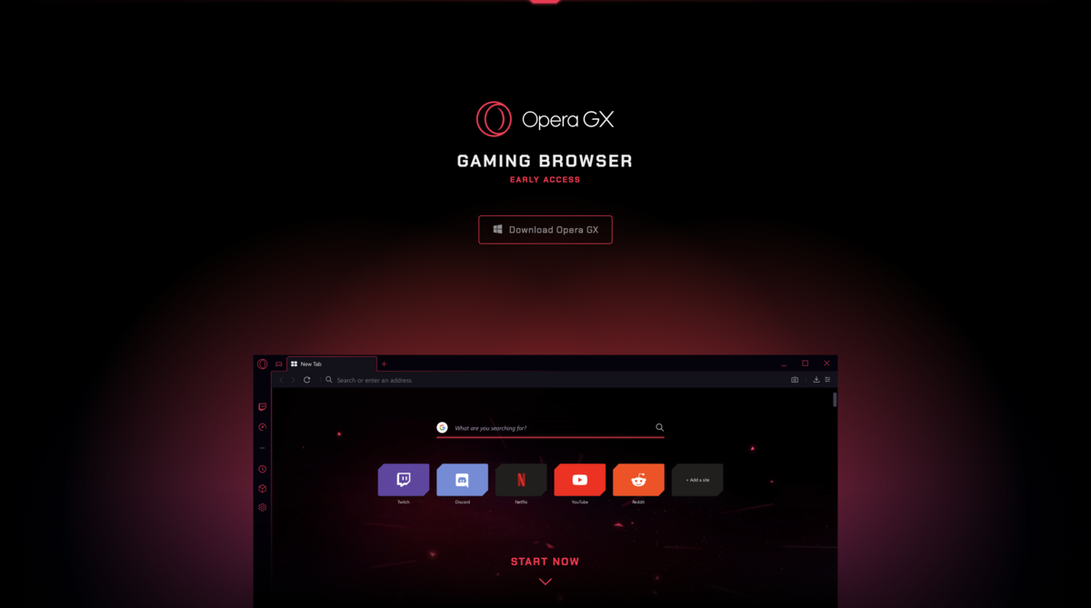 Opera GX Gaming Browser
