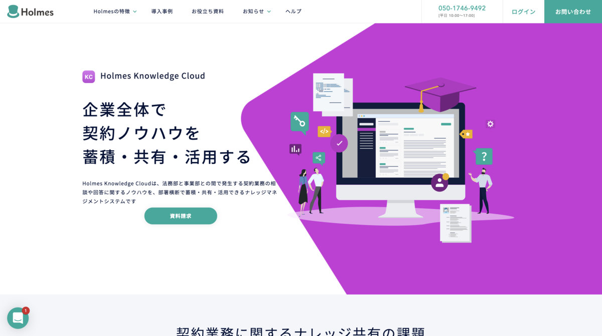 Holmes Knowledge Cloud